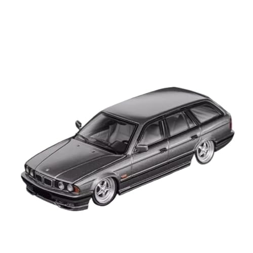 XGFFBAGB 1/64 Für E34 Touring Diecast Modell Auto Sammlung Geschenk(Gray,with Box) von XGFFBAGB