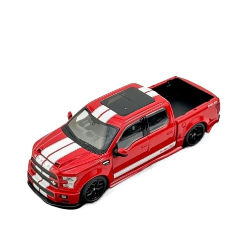 XGFFBAGB 1/64 Für F150 Tiefliegende Version Funny Model Legierungsmodell(Rosso,with Box) von XGFFBAGB