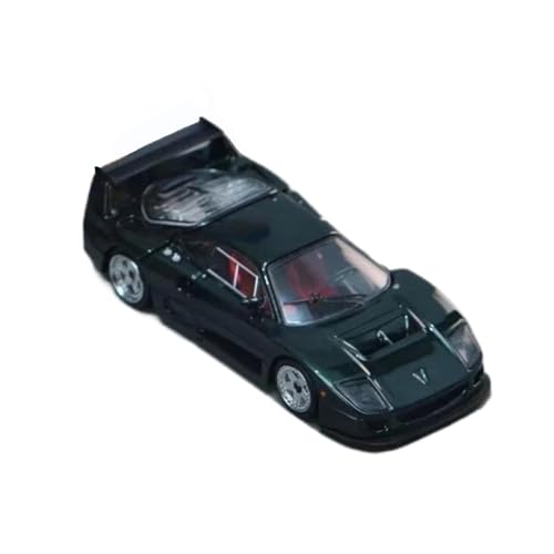 XGFFBAGB 1/64 Für F40 LM Geöffnet Haube Grün Diecast Auto Modell Sammlung Spielzeug(with Box) von XGFFBAGB