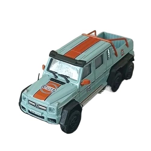 XGFFBAGB 1/64 Für G63 6 * 6 Off-Road Pickup Druckguss Legierung Material Statische Auto Modell Fan Sammlung(with Box) von XGFFBAGB