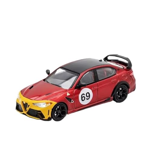 XGFFBAGB 1/64 Für GTA Auto Legierung Motor Fahrzeug Diecast Metall Modell Geschenk Spielzeug(Rosso,with Box) von XGFFBAGB