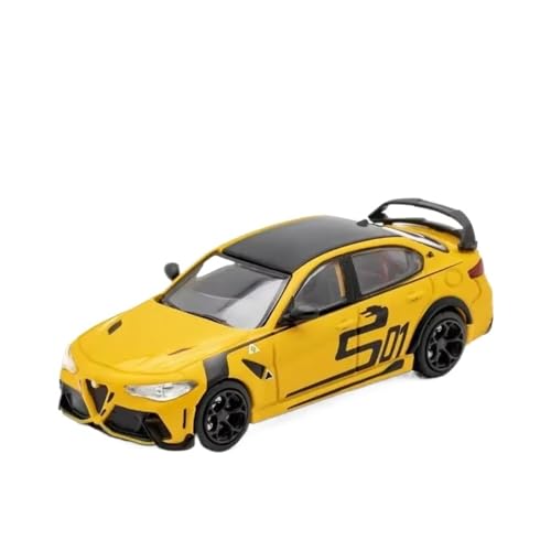 XGFFBAGB 1/64 Für GTA Auto Legierung Motor Fahrzeug Diecast Metall Modell Geschenk Spielzeug(Yellow,No Box) von XGFFBAGB