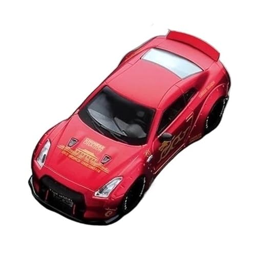 XGFFBAGB 1/64 Für GTR R34 Open Lock Modell Auto Für Sammlung Und Anzeigen(Rot,With Box) von XGFFBAGB