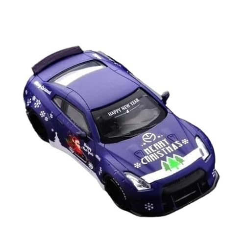 XGFFBAGB 1/64 Für GTR R34 Open Lock Modellauto Für Sammlung Und Anzeigen(Purple,With Box) von XGFFBAGB