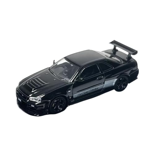 XGFFBAGB 1/64 Für GTR R34 Z-Tune Legierung Auto Modell Ornament(No Box) von XGFFBAGB