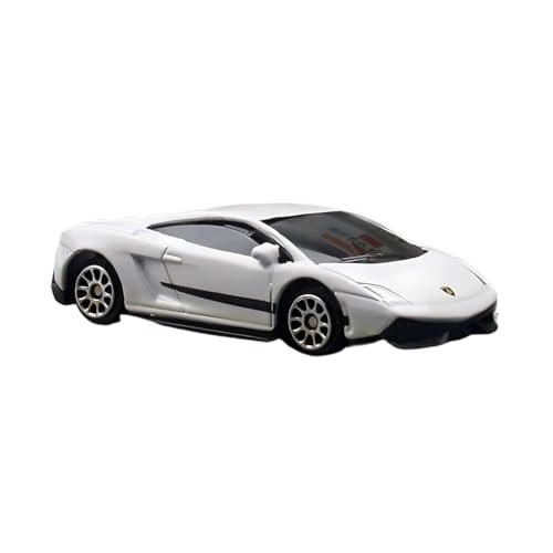 XGFFBAGB 1/64 Für Gallardo LP570-4 Superlight Maßstab Auto Modell Diecast Fahrzeug Sammlung Geschenk Spielzeug(White,No Box) von XGFFBAGB