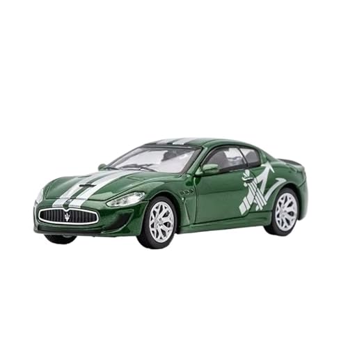 XGFFBAGB 1/64 Für GranTurismo Modell Sportwagen Vintage Diecast Car Collection Spielzeug(Green,with Box) von XGFFBAGB