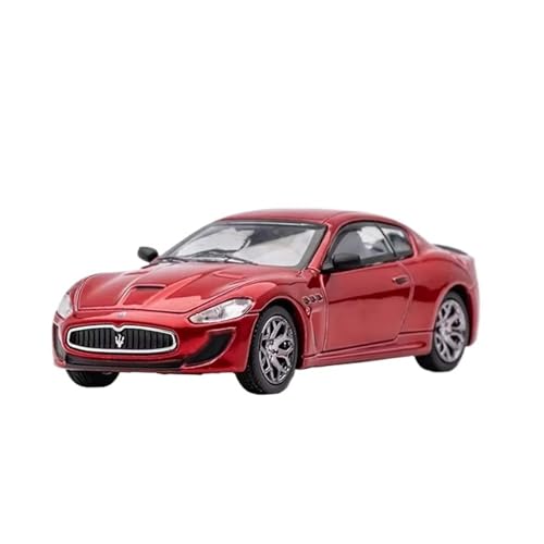 XGFFBAGB 1/64 Für GranTurismo Modell Sportwagen Vintage Diecast Car Collection Spielzeug(Rosso,with Box) von XGFFBAGB