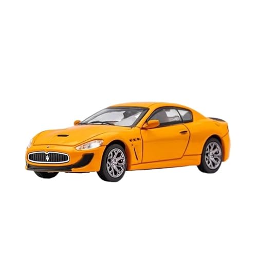 XGFFBAGB 1/64 Für GranTurismo Modell Sportwagen Vintage Diecast Car Collection Spielzeug(Yellow,No Box) von XGFFBAGB