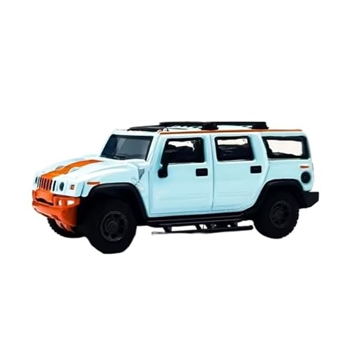XGFFBAGB 1/64 Für H2 Modellauto Legierung Diecast Spielzeug Geländewagen Geschenke Hobby Sammlung(Blu,No Box) von XGFFBAGB