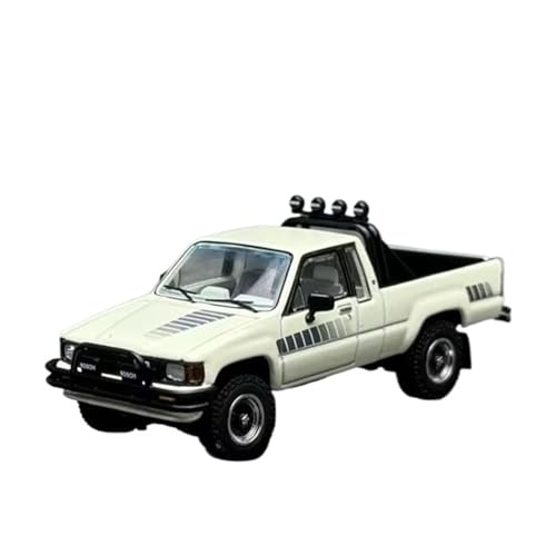 XGFFBAGB 1/64 Für Hilux SR5 Legierungsautomodell(White,with Box) von XGFFBAGB