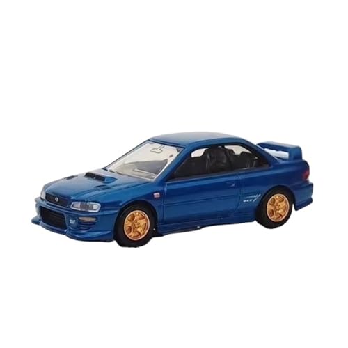 XGFFBAGB 1/64 Für Impreza WRX Legierung Gießt Druck Spielzeug Fahrzeuge Skala Modell Spielzeug Auto Geschenk(No Box) von XGFFBAGB