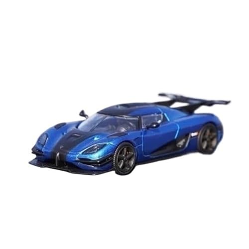 XGFFBAGB 1/64 Für Koenigsegg One 1 Druckguss-Modellauto(Blu,with Box) von XGFFBAGB