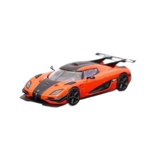 XGFFBAGB 1/64 Für Koenigsegg One 1 Druckguss-Modellauto(Orange,with Box) von XGFFBAGB