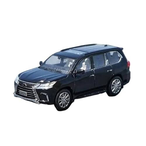 XGFFBAGB 1/64 Für LX570 Druckguss-Modellauto, Spielzeug, Einrichtungsgegenstände(Black,with Box) von XGFFBAGB