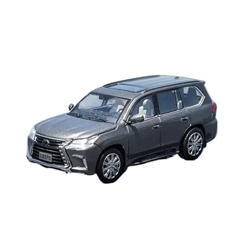 XGFFBAGB 1/64 Für LX570 Druckguss-Modellauto, Spielzeug, Einrichtungsgegenstände(Gray,with Box) von XGFFBAGB