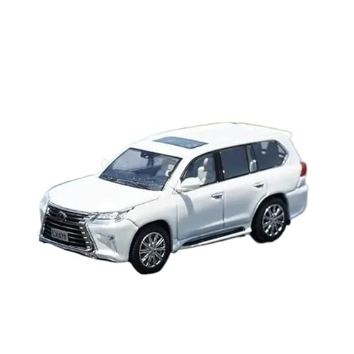XGFFBAGB 1/64 Für LX570 Druckguss-Modellauto, Spielzeug, Einrichtungsgegenstände(White,with Box) von XGFFBAGB