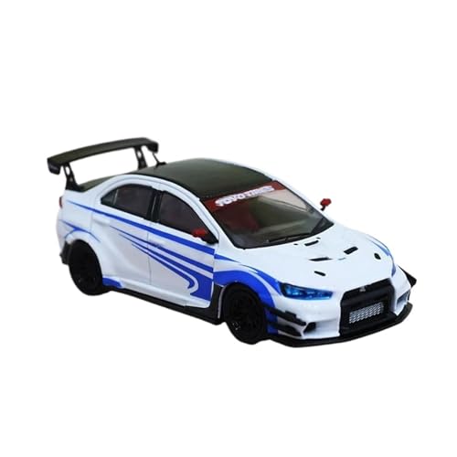 XGFFBAGB 1/64 Für Lancer EvoIX Wide Body Druckguss-Modellauto(No Box) von XGFFBAGB