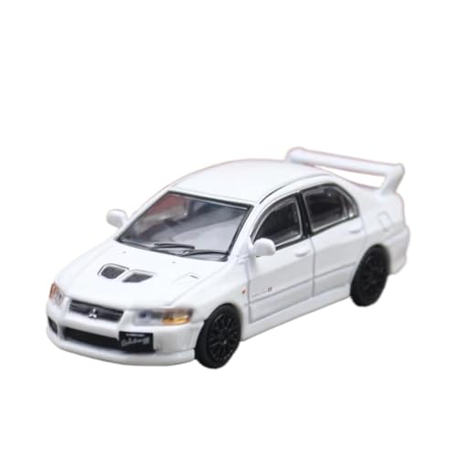 XGFFBAGB 1/64 Für Lancer Evolution V EVO 7 Spielzeugauto Diecast Metall Sport Fahrzeug Modell Sammlung Geschenk(White,No Box) von XGFFBAGB