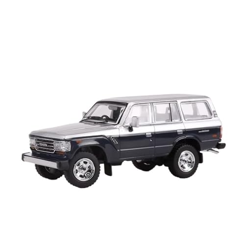 XGFFBAGB 1/64 Für Land Cruiser LC60 Druckguss-Modellauto(Silver,No Box) von XGFFBAGB