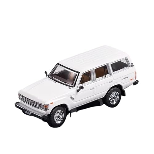 XGFFBAGB 1/64 Für Land Cruiser LC60 Druckguss-Modellauto(White C,No Box) von XGFFBAGB