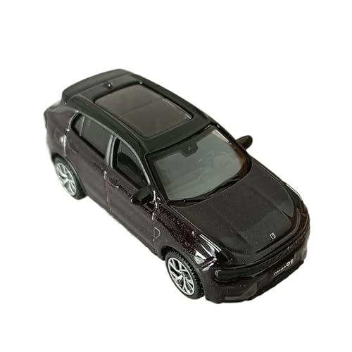 XGFFBAGB 1/64 Für Lynk & Co 01 Druckgusslegierung Automodell Statische Metallornamente Garagenszenendekorationen(Purple,No Box) von XGFFBAGB