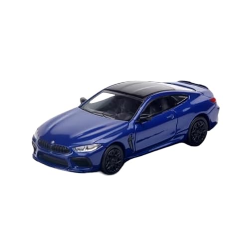 XGFFBAGB 1/64 Für M8 Diecast Auto Modell Legierung Auto Metall Spielzeug Sammlung Souvenirs Geschenke Spielzeug Nicht Offene Tür(Blu,with Box) von XGFFBAGB