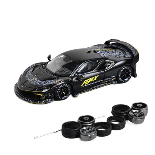 XGFFBAGB 1/64 Für Mansory SF90 F9XX Spider Diecast Modellauto(Black A,No Box) von XGFFBAGB