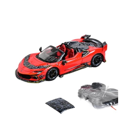 XGFFBAGB 1/64 Für Mansory SF90 F9XX Spider Diecast Modellauto(Rosso,No Box) von XGFFBAGB