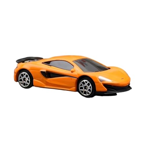XGFFBAGB 1/64 Für Mclaren 600LT Maßstab Auto Modell Diecast Fahrzeug Sammlung Geschenk Spielzeug(Orange,No Box) von XGFFBAGB
