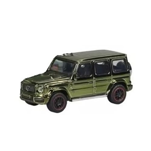XGFFBAGB 1/64 Für Mercedes G63 Alloy Modell SUV Off-Road Spielzeug Auto Geschenk(Green B,No box) von XGFFBAGB