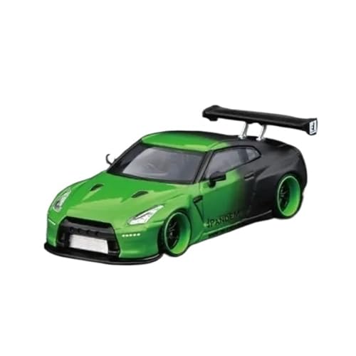 XGFFBAGB 1/64 Für PANDEM R35 GTR Modellauto(Green B,with Box) von XGFFBAGB