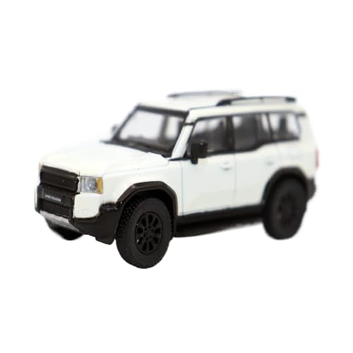 XGFFBAGB 1/64 Für Prado 2024 Diecast Legierung Spielzeug Auto Modell Sammlung Geschenk(White,with Box) von XGFFBAGB