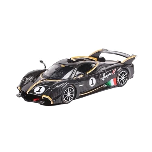 XGFFBAGB 1/64 Für R1/R2 Vollcarbon-Druckguss-Modellauto(Black,with Box) von XGFFBAGB