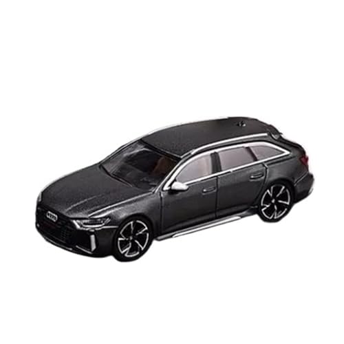 XGFFBAGB 1/64 Für RS6 C8 Avant Reise Legierung Auto Modell Souvenir Statische Display Sammeln Spielzeug Geschenk(Black,with Box) von XGFFBAGB