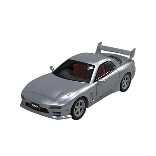 XGFFBAGB 1/64 Für RX-7 Diecast Modell Auto Hobby Sammlung Urlaub Geschenke(Silver B,with Box) von XGFFBAGB