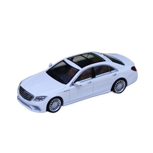 XGFFBAGB 1/64 Für S65-Legierungsautomodell(White,with Box) von XGFFBAGB