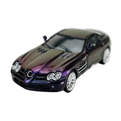 XGFFBAGB 1/64 Für SLR Magic Purple Druckguss-Modellauto(No Box) von XGFFBAGB