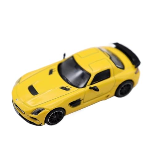 XGFFBAGB 1/64 Für SLS Legierung Auto Modell Sport Fahrzeug Spielzeug Sammlung Display(Yellow,No Box) von XGFFBAGB
