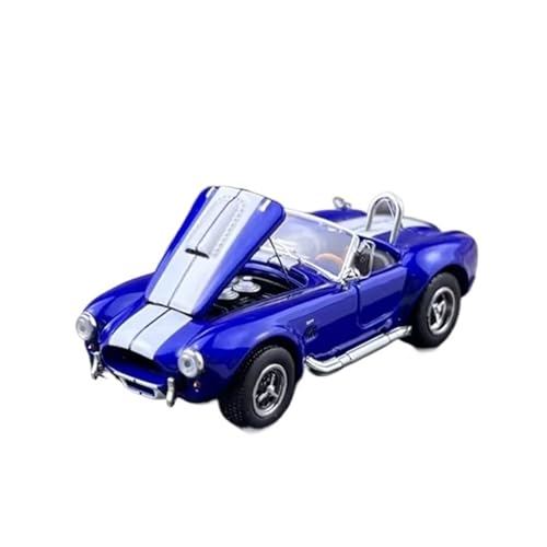 XGFFBAGB 1/64 Für Shelby 427 Cobra Vintage Auto Diecast Modell Auto Metall Display Sammlung Ornamente(Blue A,No Box) von XGFFBAGB