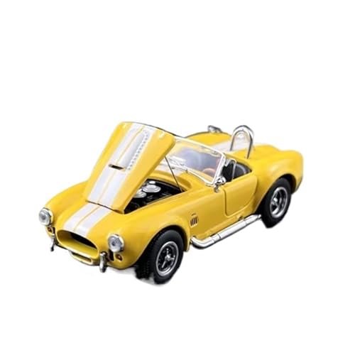 XGFFBAGB 1/64 Für Shelby 427 Cobra Vintage Auto Diecast Modell Auto Metall Display Sammlung Ornamente(Yellow C,No Box) von XGFFBAGB