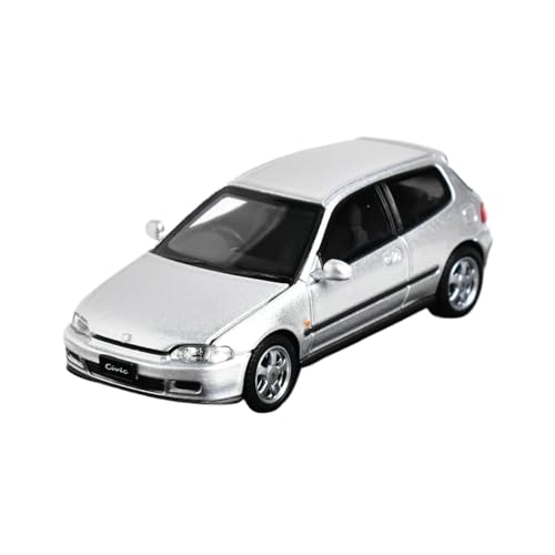 XGFFBAGB 1/64 Für Sir II EG6 Druckguss-Modellauto(Silver,No Box) von XGFFBAGB