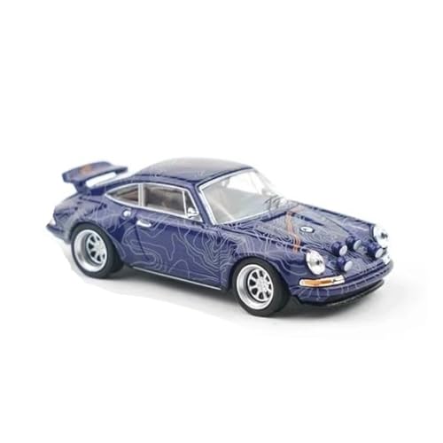 XGFFBAGB 1/64 Für Singer 964 MAP Drive Blaues Druckguss-Modellauto(with Box) von XGFFBAGB