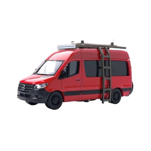 XGFFBAGB 1/64 Für Sprinter MPV Legierung Auto Druckguss & Spielzeugfahrzeuge Automodell Spielzeug(Rosso,No Box) von XGFFBAGB