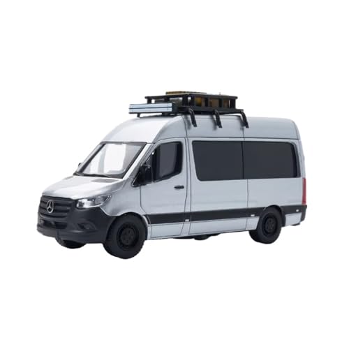 XGFFBAGB 1/64 Für Sprinter MPV Legierung Auto Druckguss & Spielzeugfahrzeuge Automodell Spielzeug(White,with Box) von XGFFBAGB