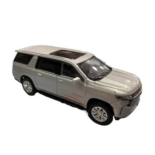 XGFFBAGB 1/64 Für Suburban SUV Legierung Auto Modell Sammler(Gray,with Box) von XGFFBAGB