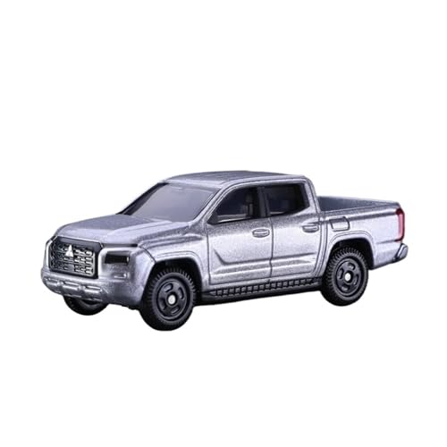 XGFFBAGB 1/64 Für Triton Pickup Legierung Druckguss & Spielzeug Fahrzeuge Modell Auto(Silver,with Box) von XGFFBAGB