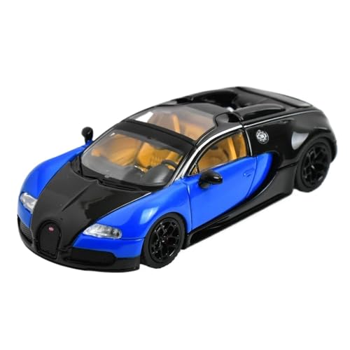 XGFFBAGB 1/64 Für Veyron Sportwagen Druckguss-Modellauto(Blue A,No Box) von XGFFBAGB