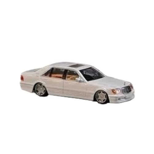 XGFFBAGB 1/64 Für W140 Diecast Legierung Modell Auto Diorama Sammlung(Silver,with Box) von XGFFBAGB