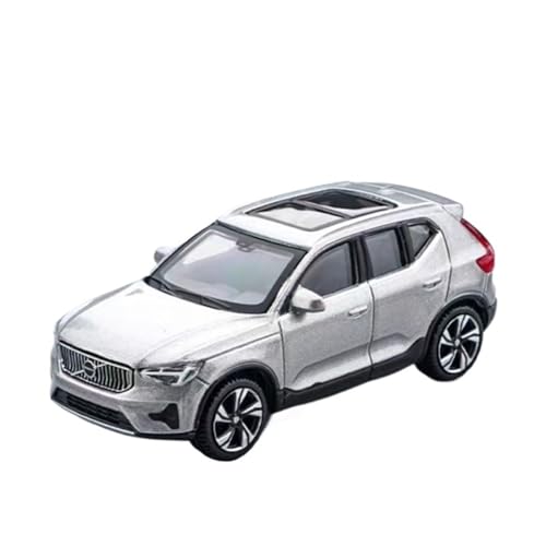 XGFFBAGB 1/64 Für XC40 Legierung Metall Auto Modell Spielzeug Sammlung Ornament Geschenk(Silver,with Box) von XGFFBAGB